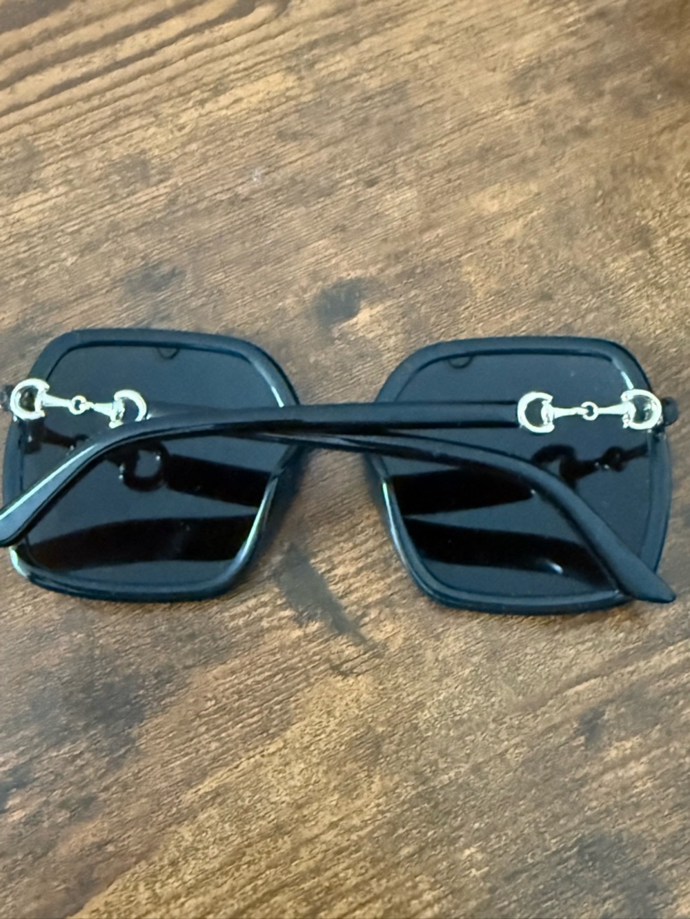 GUCCI Sunglasses with Gold Accents